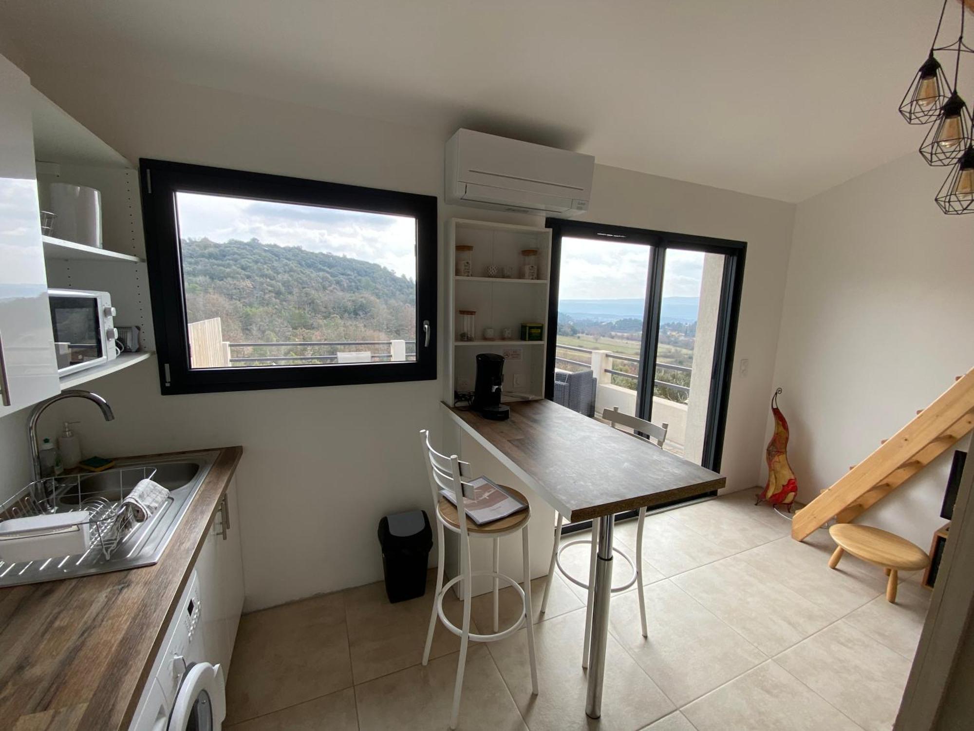 Studio Au Calme, Grande Terrasse Avec Vue Vallee Ginasservis Esterno foto